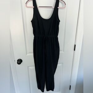 Abercrombie & Fitch Black Sleeveless Jumpsuit